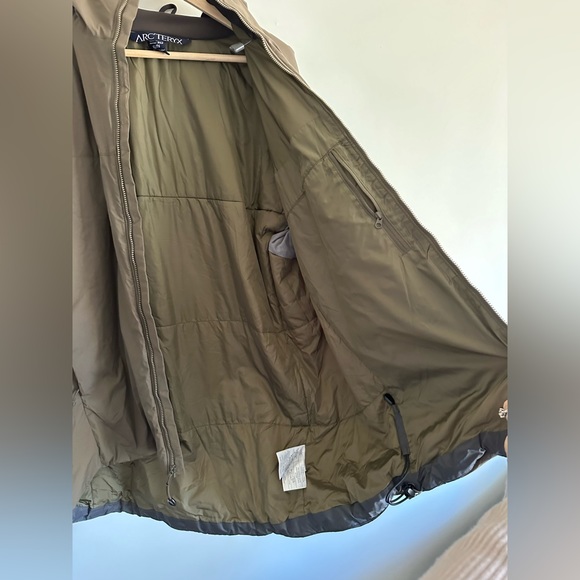 SOLD! arc'teryx men’s cold wx hoody LT Green Size XL jacket - Picture 9 of 16